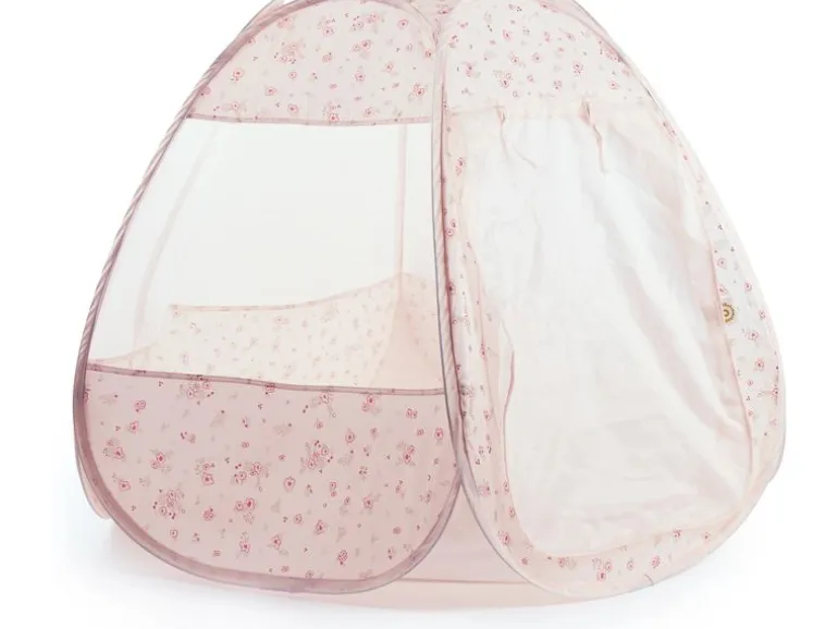 bieco Pop up Spielzelt und Bällebad Dots Rosa