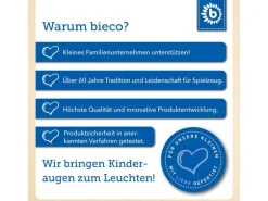 bieco Puzzlematte Tiere Blau, 18-teilig