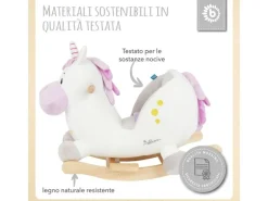 bieco Schaukelpferd Einhorn