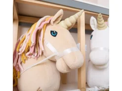 bieco Steckentier Einhorn Aurora Mehrfarbig/Beige