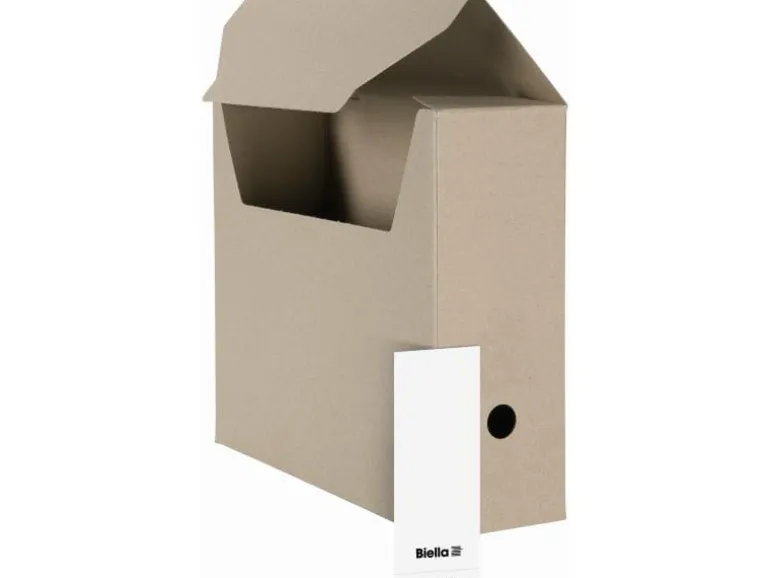 Biella Archivschachtel A4 Beige, 10 Stück