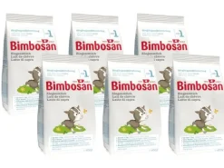 Bimbosan Anfangsmilch Premium Ziegenmilch 1, Auffüllpack 6 x 400g