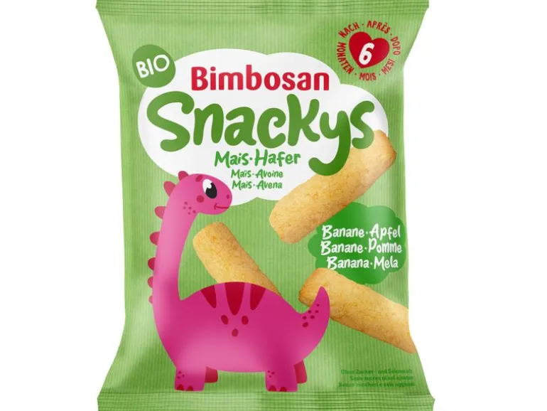 Bimbosan Bio-Mais Snacks mit Banane 25 g