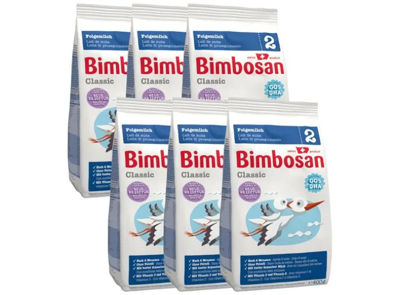 Bimbosan Folgemilch Classic 2 Auffüllpack 6x 400 g