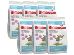 Bimbosan Folgemilch Premium Ziegenmilch 3, Auffüllpack 6x 400 g