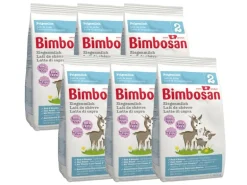 Bimbosan Folgemilch Premium Ziegenmilch 2, Auffüllpack 6x 400 g