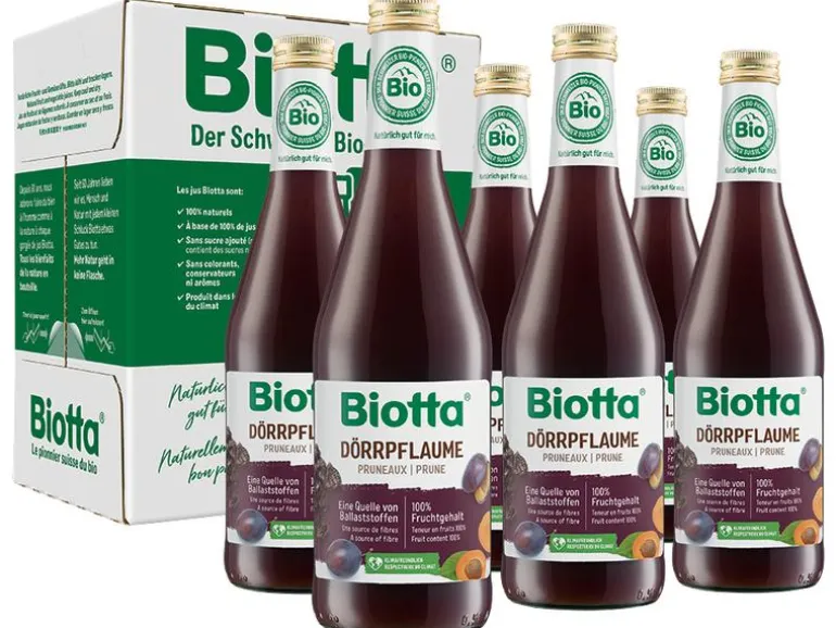 Biotta Säfte Dörrpflaume Bio 6 x 0.5 l