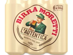 Birra Moretti Bier L`autentica 6 x 0.5 l