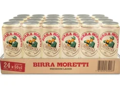 Birra Moretti Bier L`autentica 24 x 0.5 l