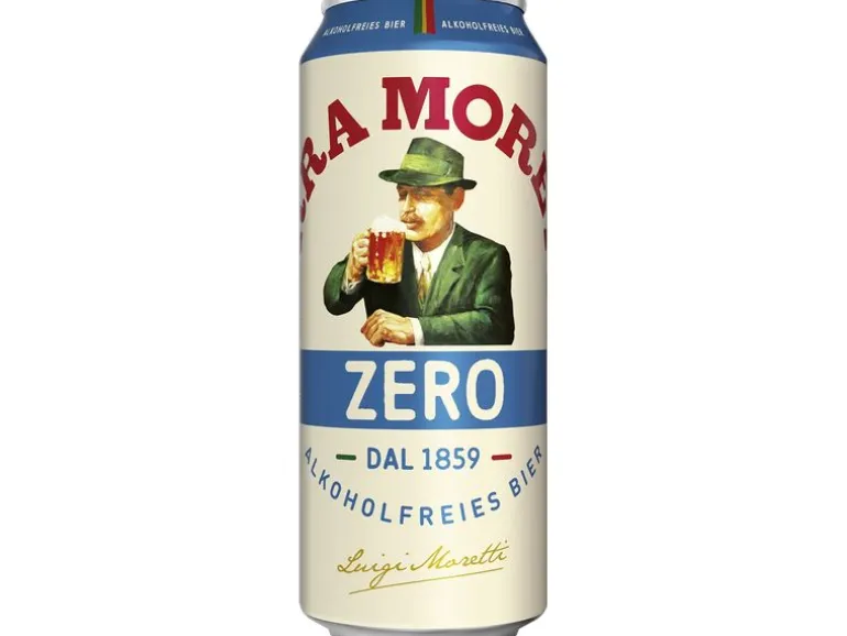 Birra Moretti Bier Zero 6 x 0.5 l