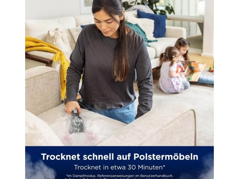 BISSELL Waschsauger SpotClean HydroSteam Pro Schwarz