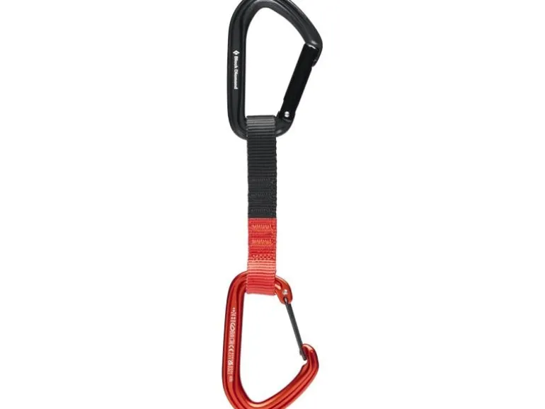 Black Diamond Express-Set HotForge Hybrid Quickdraw 12 cm Schwarz/Rot