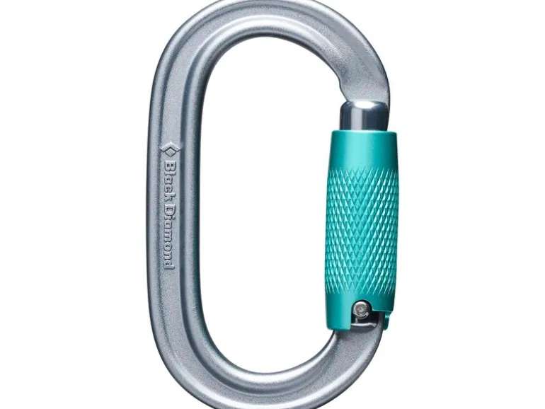 Black Diamond Karabiner Oval Triple Lock Grau 1 Stück