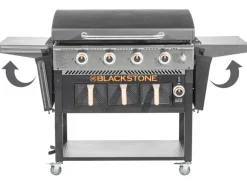 Blackstone Gasgrill 36-Zoll-Grillplatte mit Airfryer-Kombination