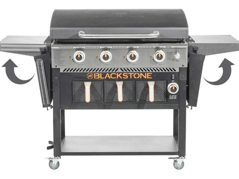 Blackstone Gasgrill 36-Zoll-Grillplatte mit Airfryer-Kombination