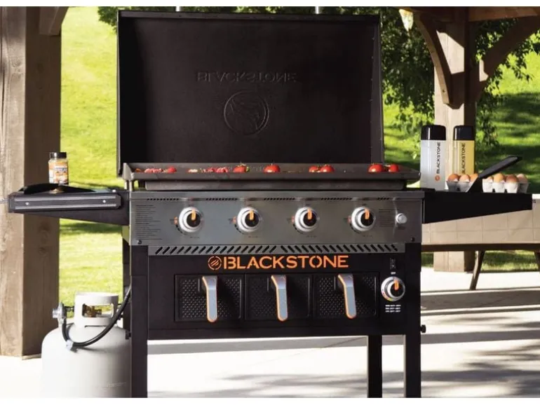 Blackstone Gasgrill 36-Zoll-Grillplatte mit Airfryer-Kombination