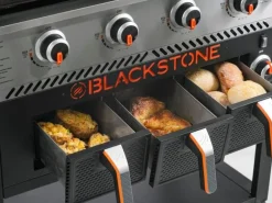 Blackstone Gasgrill 36-Zoll-Grillplatte mit Airfryer-Kombination