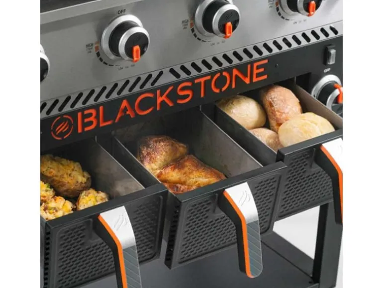 Blackstone Gasgrill 36-Zoll-Grillplatte mit Airfryer-Kombination