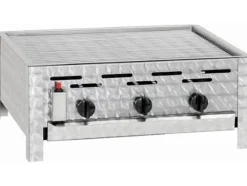 Blaser + Trösch Gastrobräter PROFI 3 Edelstahl, Silber