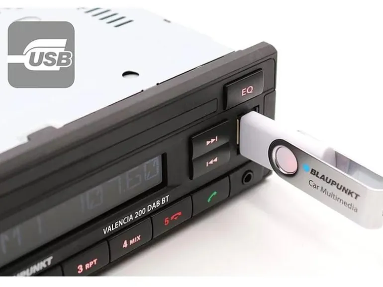 Blaupunkt Autoradio Valencia 200 DAB-BT 1 DIN