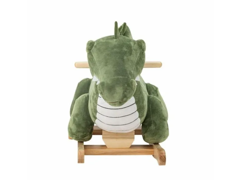 Bloomingville Schaukeltier Arnie Crocodile, Grün, Polyester
