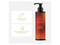 Bodygliss Massageöl und Gleitmittel Blutorange, 150 ml