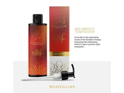 Bodygliss Massageöl und Gleitmittel Blutorange, 150 ml