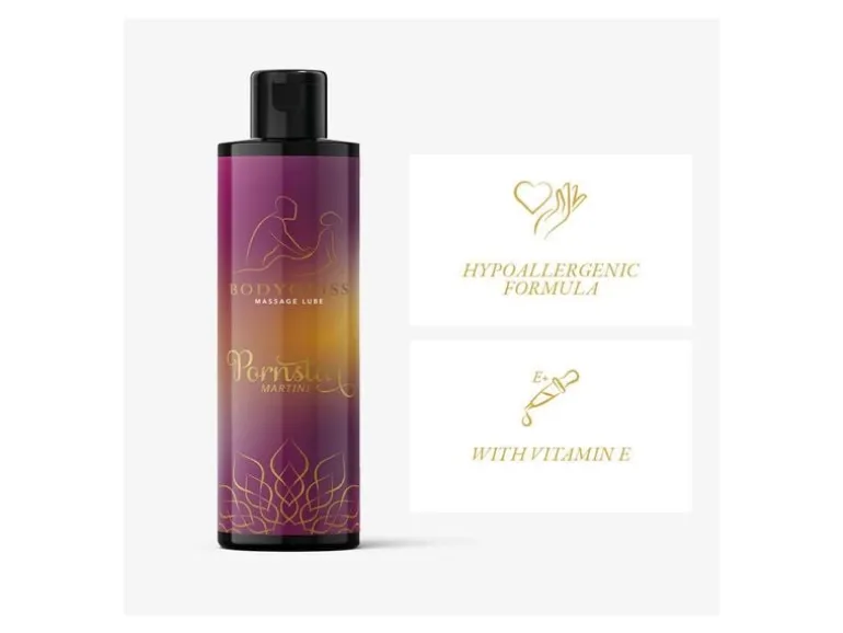 Bodygliss Massageöl und Gleitmittel Martini 150 ml