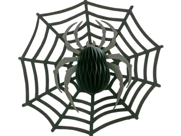 Boltze Aufhänger Spinny 50 cm, Schwarz