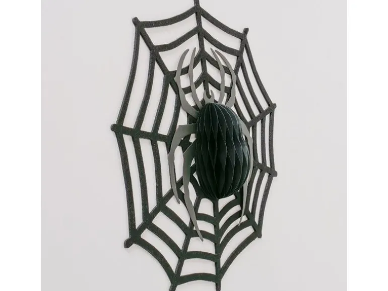 Boltze Aufhänger Spinny 50 cm, Schwarz