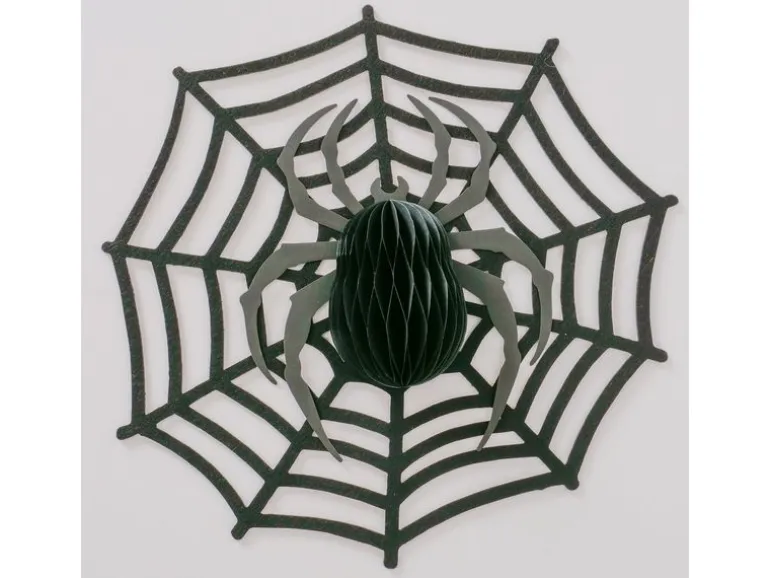 Boltze Aufhänger Spinny 50 cm, Schwarz