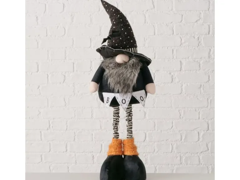 Boltze Aufsteller Gonzalo 82 cm, Grau/Schwarz