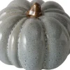 Boltze Aufsteller Kürbis Bego 10.5 x 7 cm, Grau