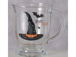 Boltze Becher Spooky 490 ml, Mehrfarbig