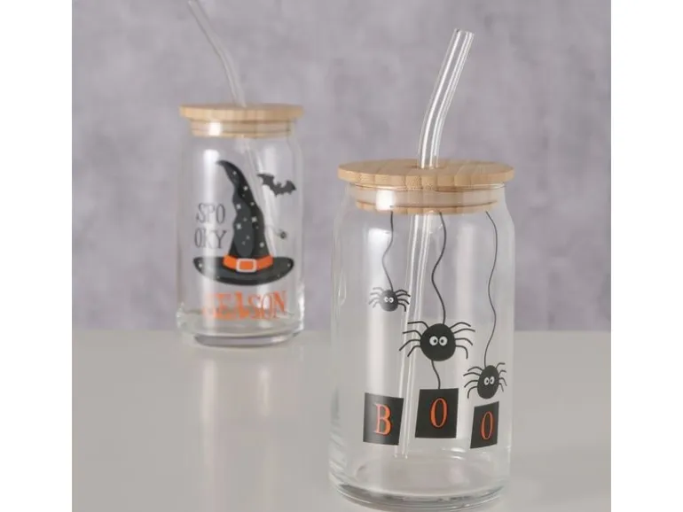 Boltze Becher Spooky 1 Stück, assortiert