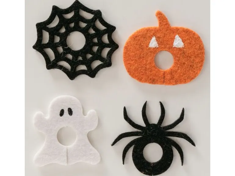 Boltze Glasmarkierer Spooky 4-teiliges Set