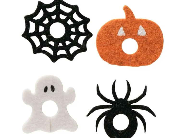Boltze Glasmarkierer Spooky 4-teiliges Set