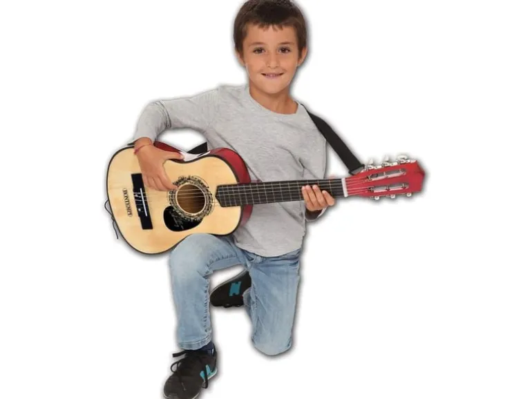 Bontempi Musikinstrument Gitarre mit 6 Saiten