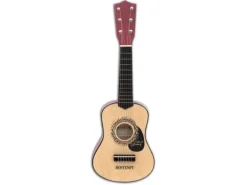 Bontempi Musikinstrument Holzgitarre 6 Saiten