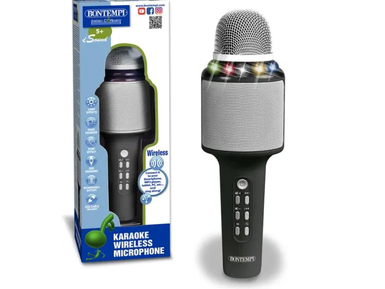 Bontempi Musikinstrument Karaoke Mikrofon