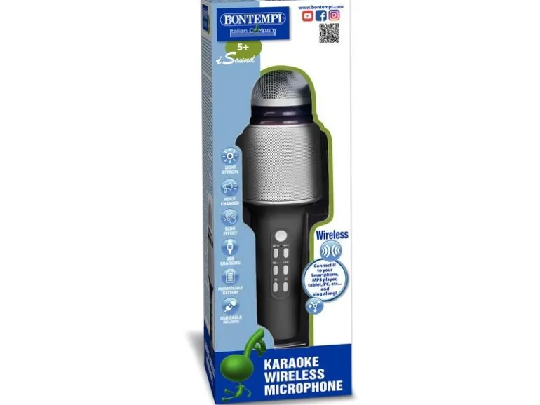 Bontempi Musikinstrument Karaoke Mikrofon