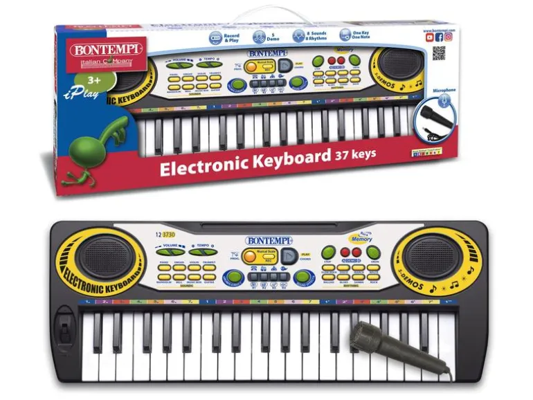 Bontempi Musikinstrument Keyboard mit 37 Tasten