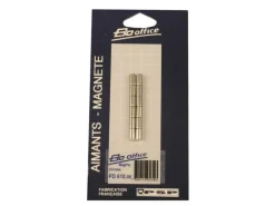 BoOffice Haftmagnet MagPin 12 Stück, Silber