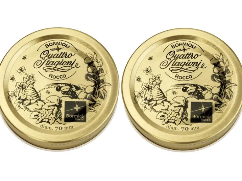 Bormioli Rocco Deckel für Einmachglas Quattro Stagioni 7 cm 2 Stück
