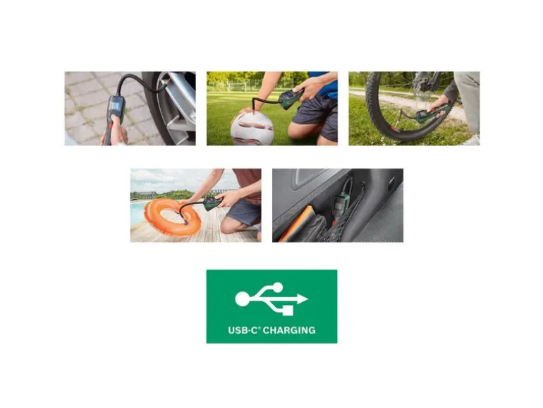 Bosch Akku-Druckluftpumpe EasyPump 3.6 V