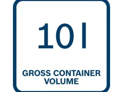 Bosch Professional Akku-Nass-/Trockensauger GAS 18V-10L Solo CLC