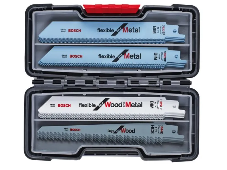 Bosch Professional Säbelsägeblätter-Set Wood & Metal, 20-teilig