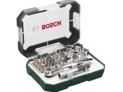 Bosch Schrauberbit- und Ratschen-Set, 26-teilig