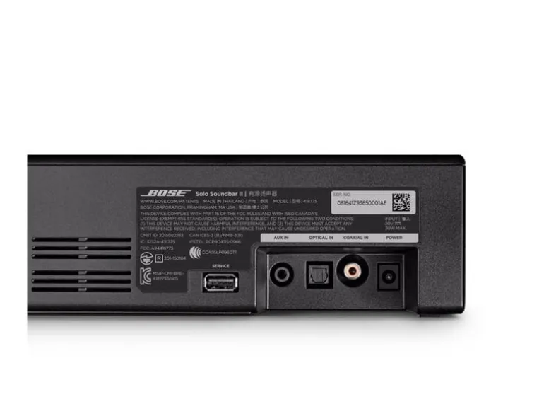 Bose Soundbar Solo Series II Schwarz