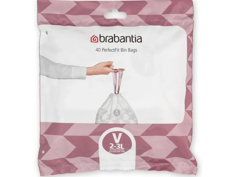 Brabantia Kehrichtsack PerfectFit V 2-3 l, 40 Stück